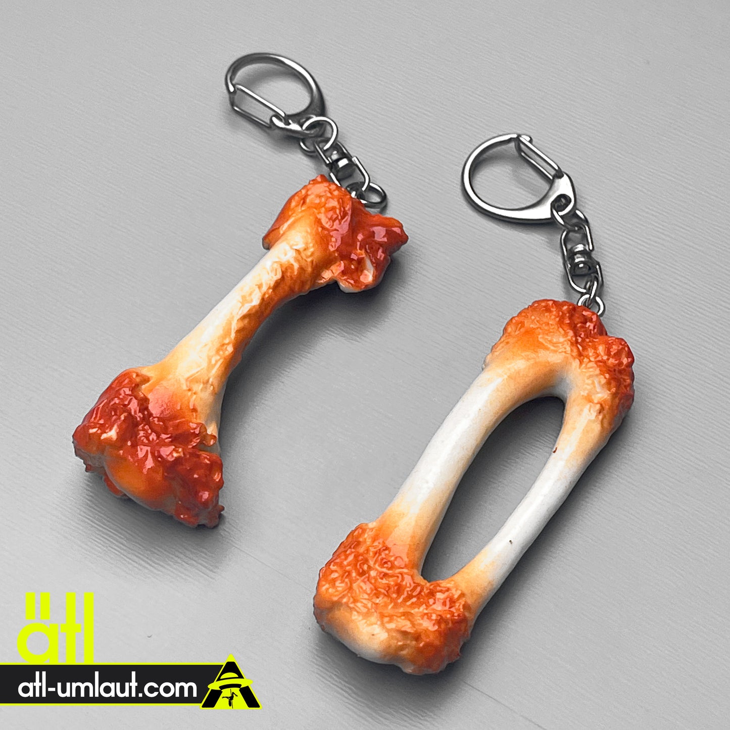 ÄTL Hot Wing Bone Keychain
