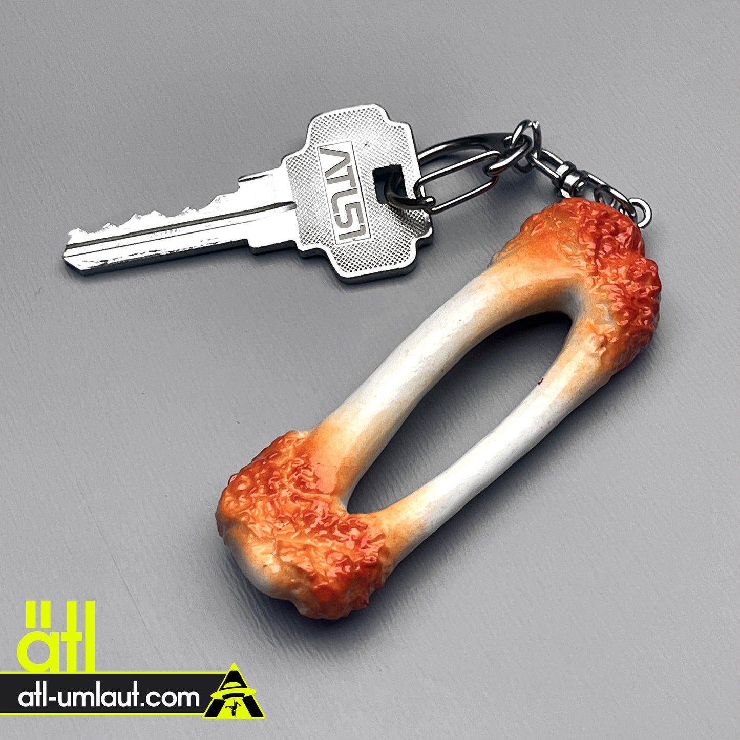 ÄTL Hot Wing Bone Keychain