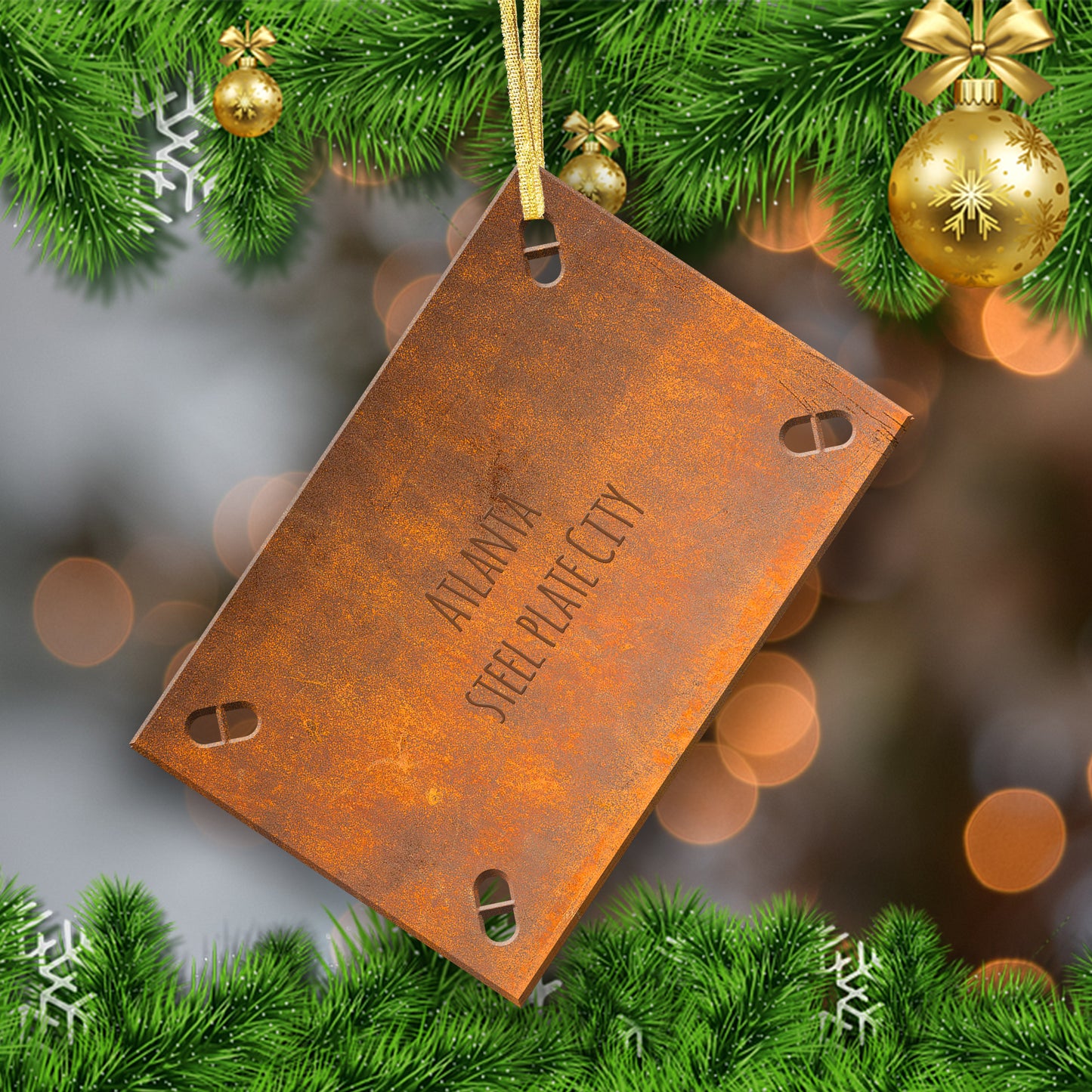 ÄTL Acrylic Steel Plate Ornament