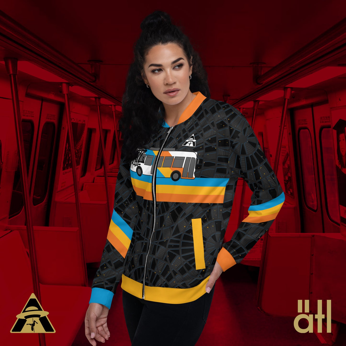 ÄTL Drive Smarter UTD Unisex Bomber Jacket (ETA 3 weeks)