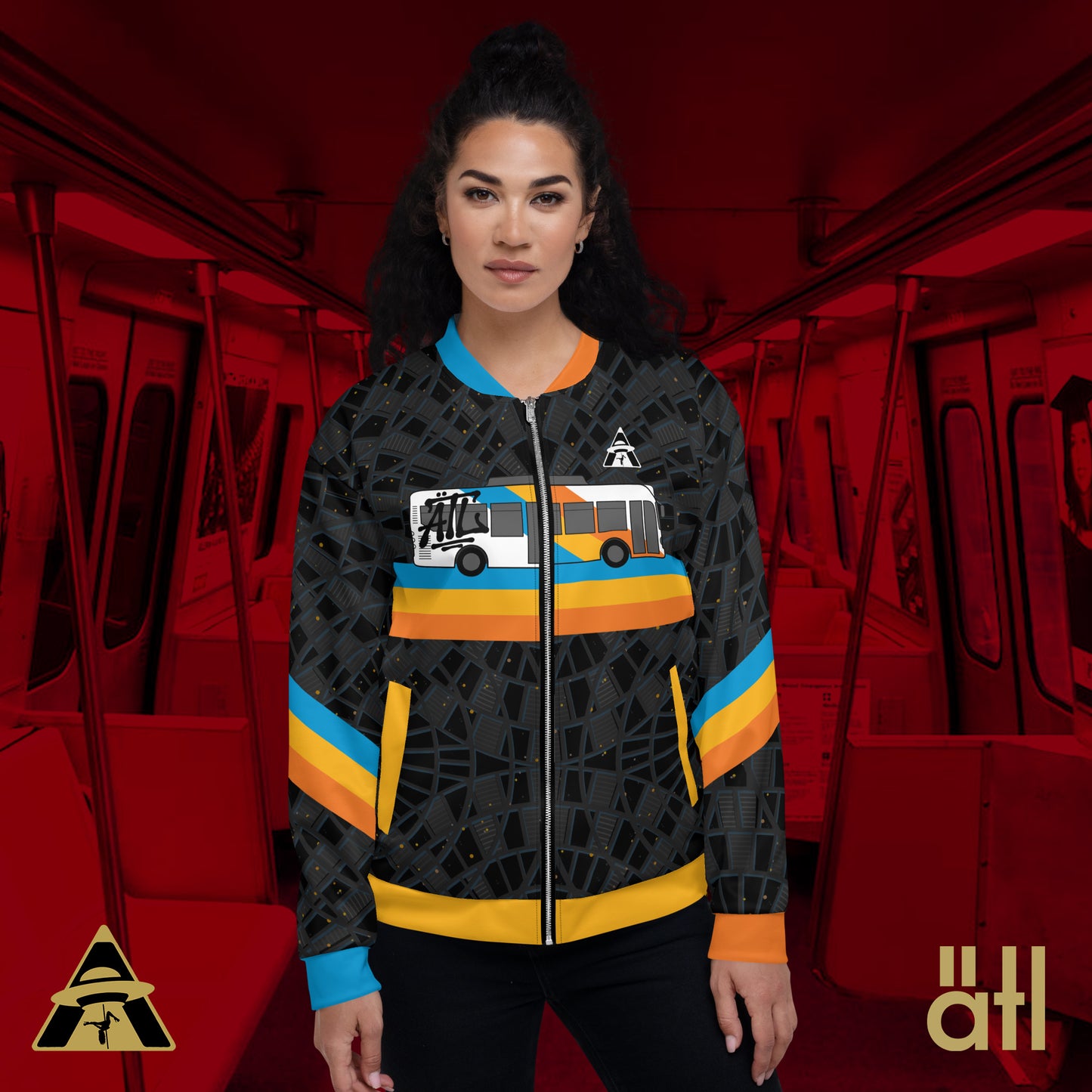 ÄTL Drive Smarter UTD Unisex Bomber Jacket (ETA 3 weeks)