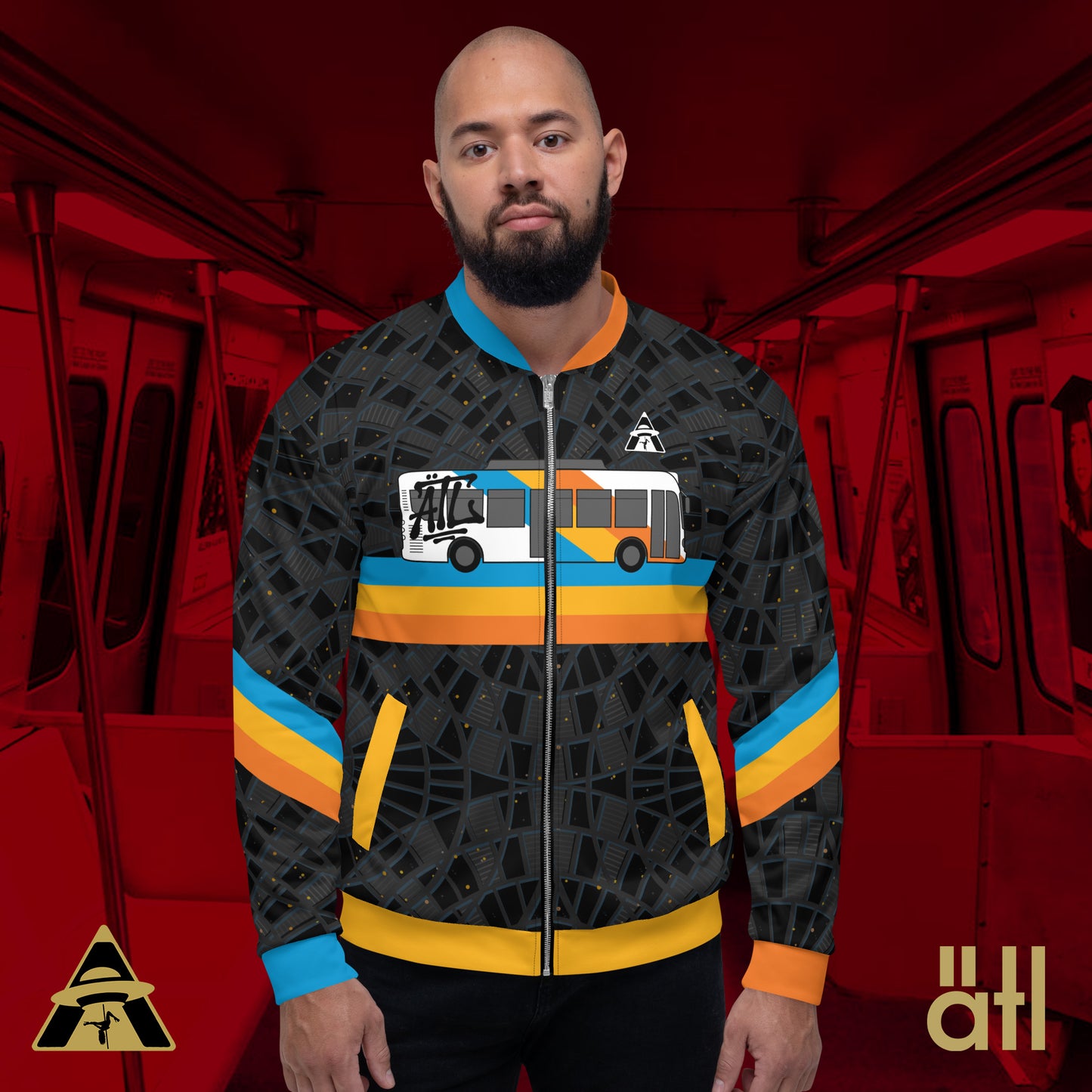 ÄTL Drive Smarter UTD Unisex Bomber Jacket (ETA 3 weeks)