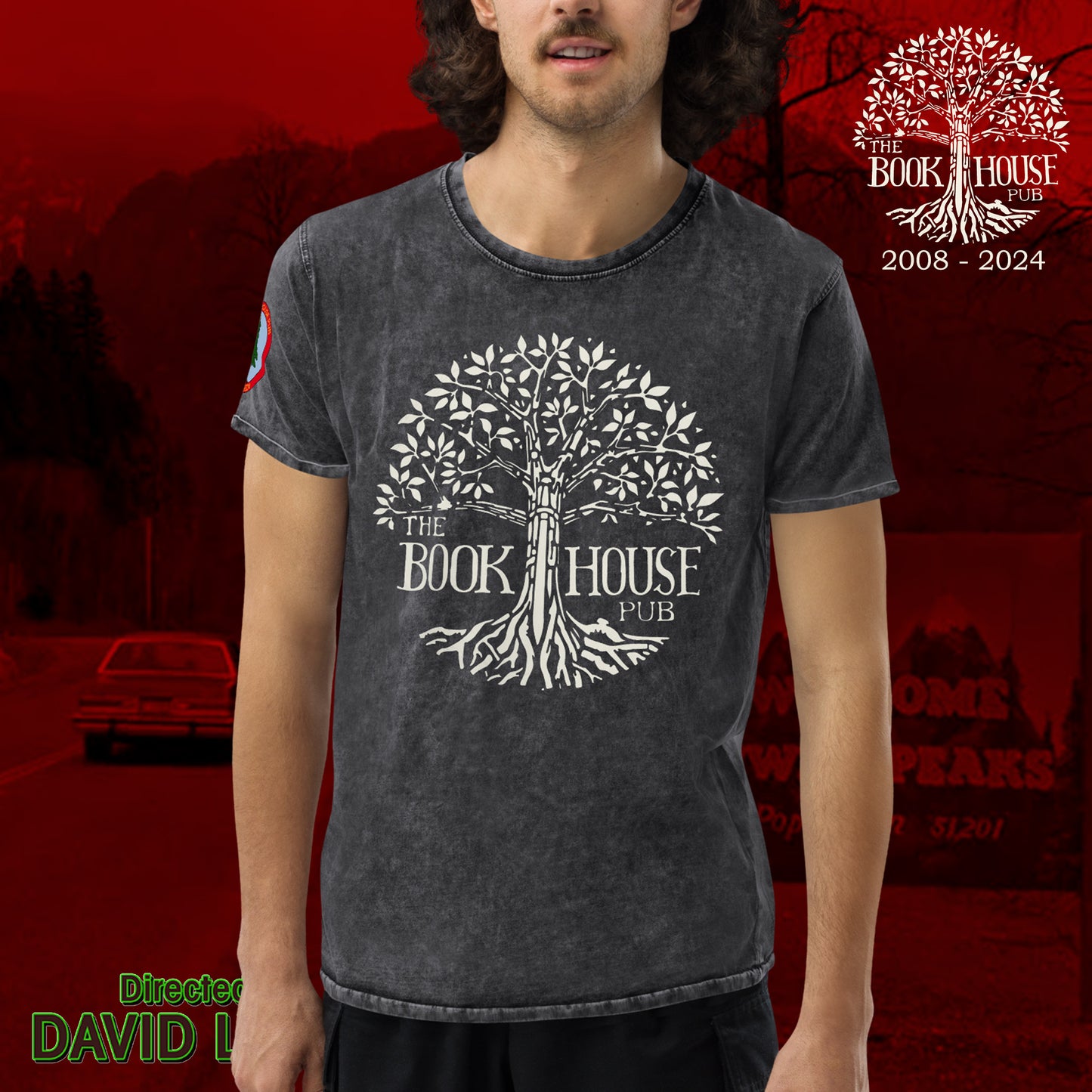 Bookhouse Pub 2024 Vintage Denim T-Shirt