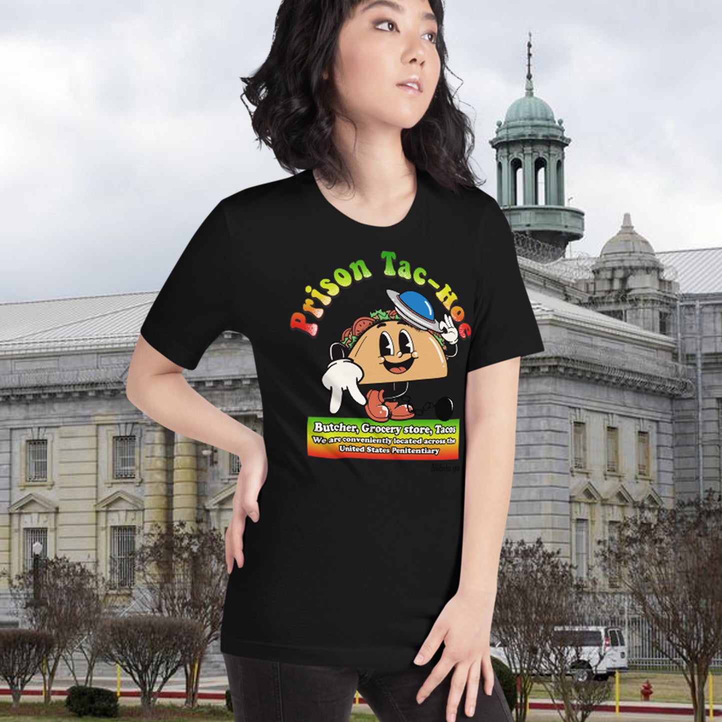 Prison Taco Hoe Atlanta, GA Unisex t-shirt